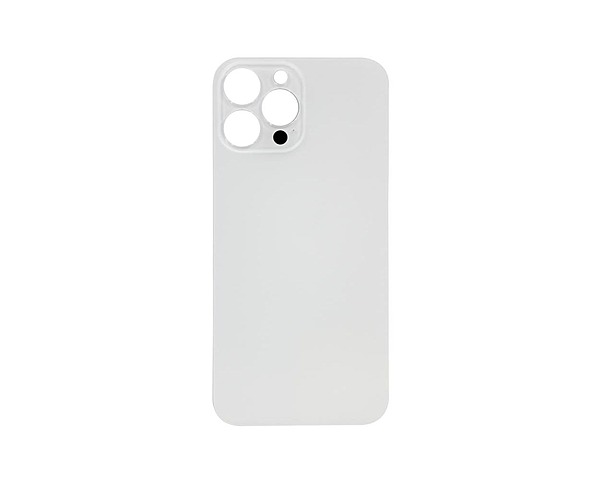 iPhone 13 Pro Max - Bigger Camera Hole Back Glass (no logo) - White