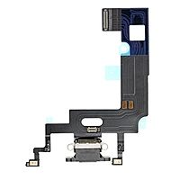 Genuine Apple iPhone XR - Replacement Charging Dock Flex Cable - Microphone - Thermal Sensor IC - Black - Original