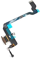 Apple iPhone XS Max - Replacement Lightning Charge Port Flex Assembly With Microphone - Gold - VE
