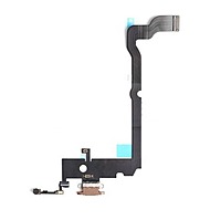 Apple iPhone XS Max - Replacement Lightning Charge Port Flex Assembly With Microphone - Gold - VE