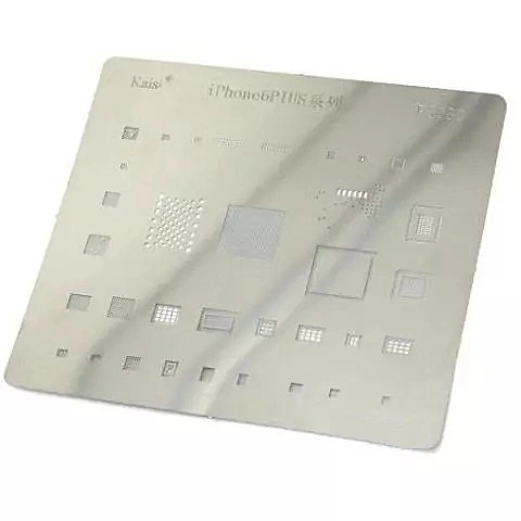 Apple iPhone 6 Plus - IC Chip BGA Direct Heating Reballing Stencil Template