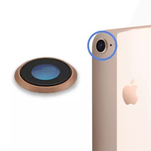 Apple iPhone 8 , SE2 - Replacement Sapphire Main Camera Glass Lens
