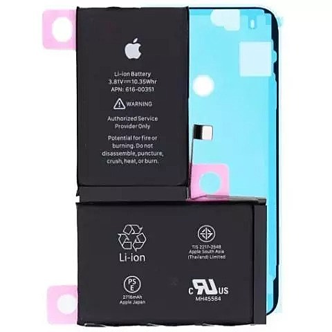 Genuine iPhone X - Battery Pack Replacement - 2716mAh - Reclaimed