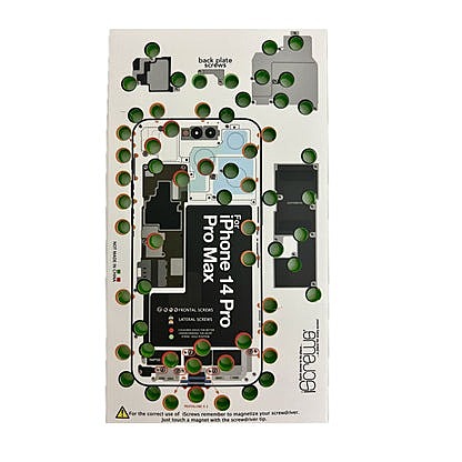 For Apple iPhone 14 Pro , 14 Pro MaxDottorPod iScrews Tool - Screw Holder , Cup With Detailed Diagram