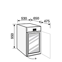 Schokoladen-Kühlschrank Mini