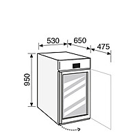 Schokoladen-Kühlschrank Mini