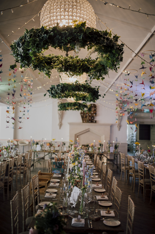 Ceiling Chandelier Ivy Hoops
