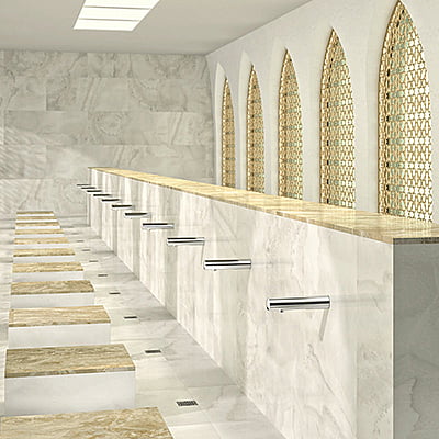 Delabie TEMPOMATIC 4 elektroniskais sensoru krāns (443510) Delabie TEMPOMATIC 4 elektroniskais sensoru krāns (443510)