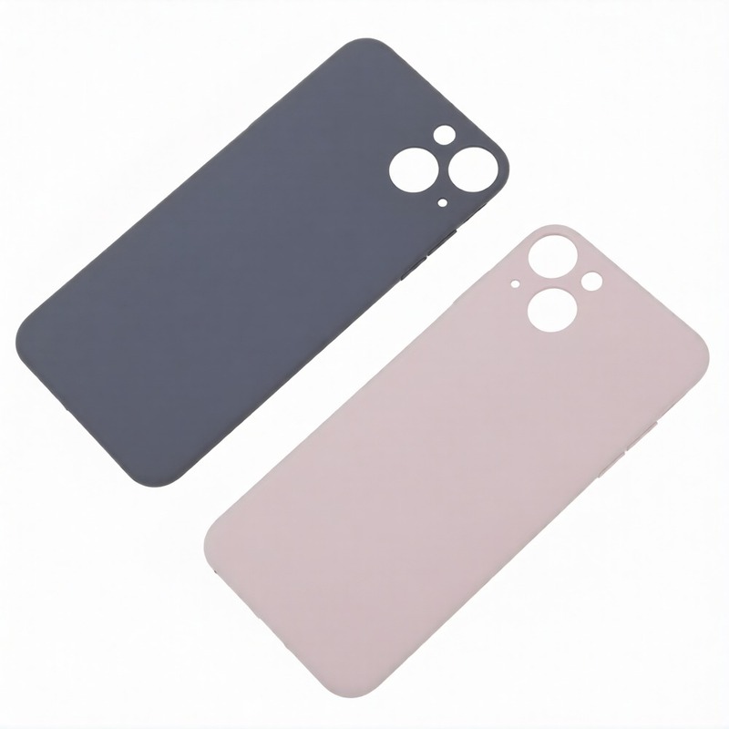 For Apple iPhone 13 - Bigger Camera Hole Back Glass (no logo) - Pink