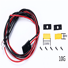 DJ Naughty Dragon WPL upgrade D12 micro card upgrade simulation side lampshade + lamp turn signal