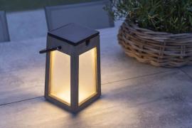 LES JARDINS - Lampe solaire Tecka - 300 lumens