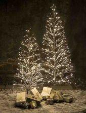 FIORIRA EL GIARDINO - Sapin Branches Lumineuses - INT/EXT  - H 240 cm Ø 110 cm