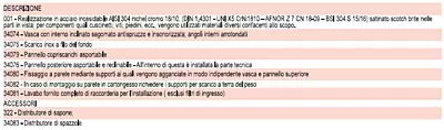 N062 - lavabo chirurgico temporizzato 2 post. dim. 1300x580x1090 mm