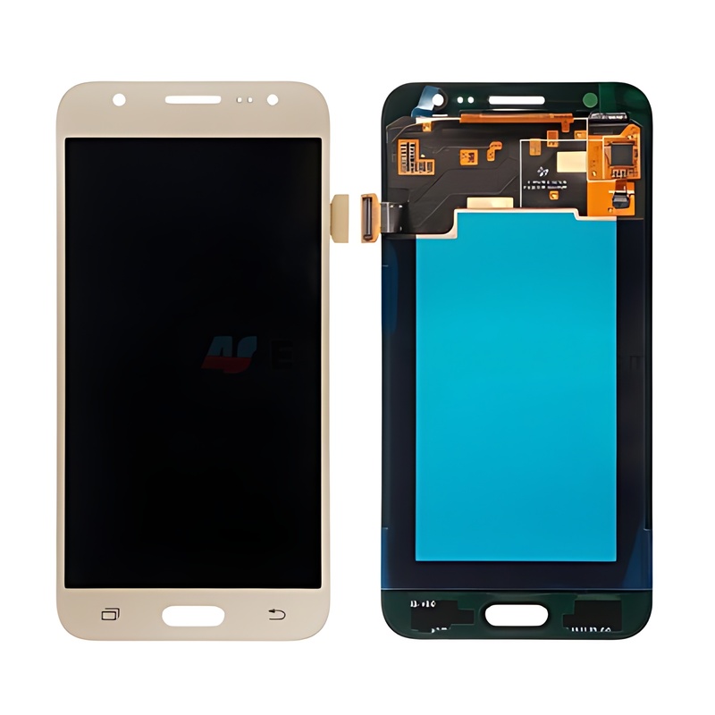 For Samsung Galaxy J5 , J500 - Replacement AMOLED Touch Screen Assembly With Adhesive - Grey OEM