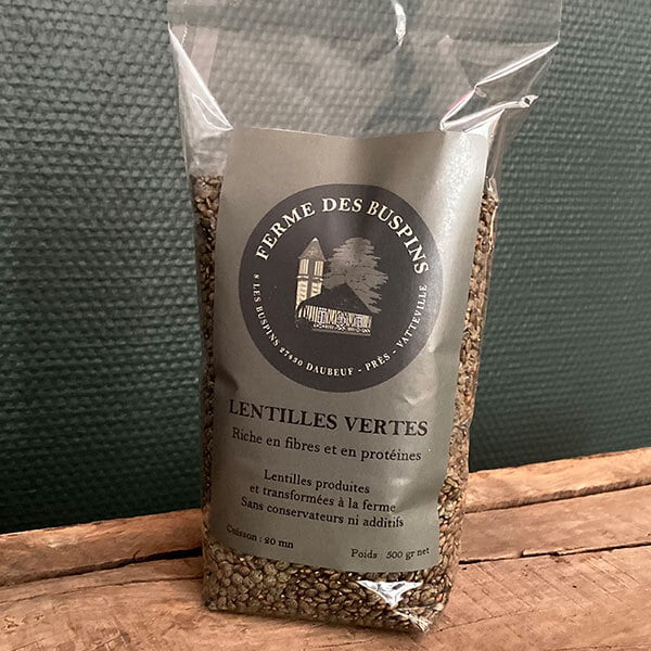 Lentilles vertes 500 g