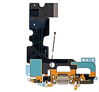 iPhone 7 - Replacement Dock Charging Port Flex With Antenna And Microphone - Grey