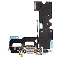 iPhone 7 - Replacement Dock Charging Port Flex With Antenna And Microphone - Grey