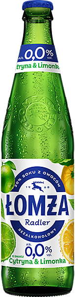 Lomza 0.00% LEMON LIME BOTTLE