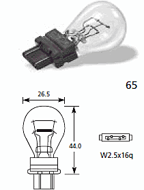 Lucas 180 Bulb Lucas 180 12V 27/7W