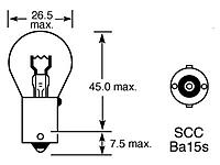 Lucas 241 Bulb 24v 21w Ba15s SCC