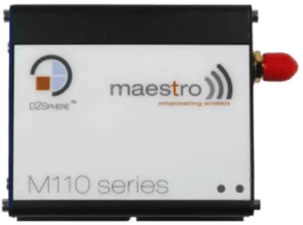 Lantronix - M114F002S - Modem M114 EMEA - LTE cat. 1 band 20, 3, 7 - 2G FB band 8, 3 - RS-232 & USB ports - 2 I/Os - Mpack