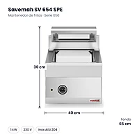 Medidas Savemah SV 654 SPE: 40 x 65 x 30 cm