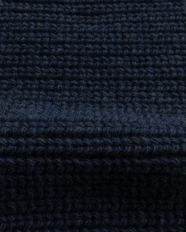 Cardigan col châle cachemire - Marine