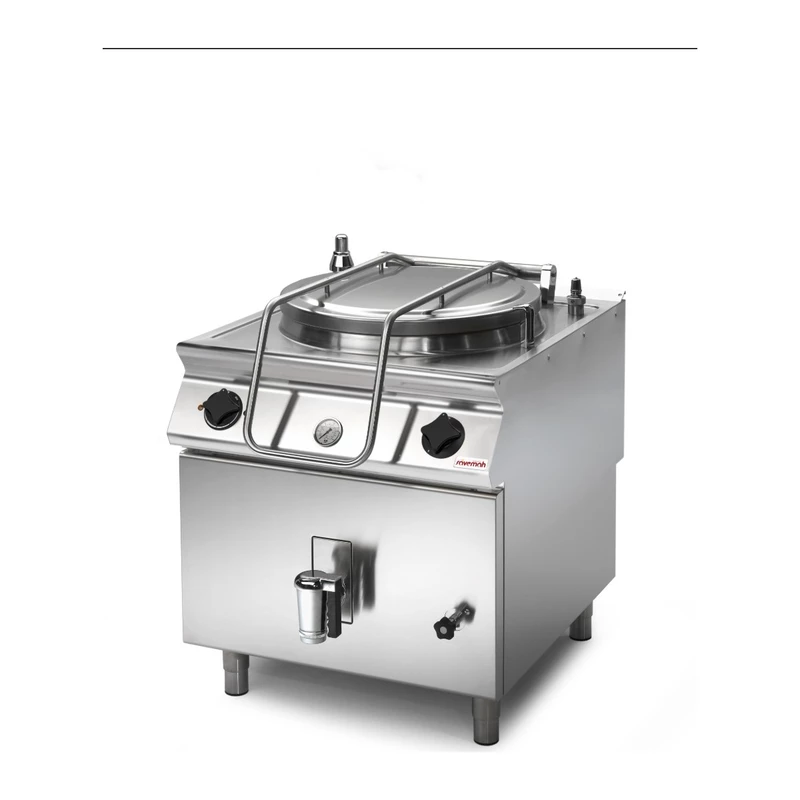 Marmita a gas 50 litros calentamiento indirecto Savemah SV 78 PGI50
