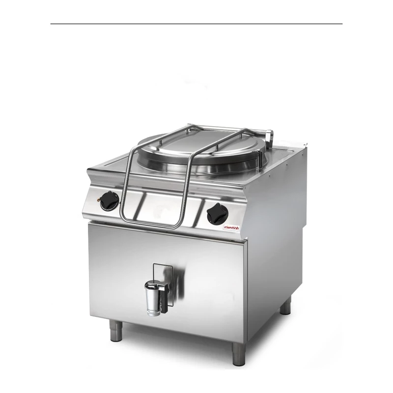Marmita a gas 150 litros calentamiento directo Savemah SV 98 PGD150