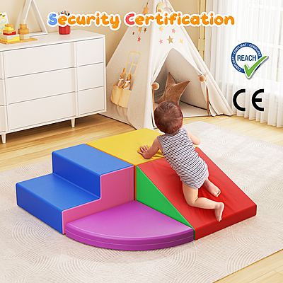 Големи меки модули за игра, Блокове от пяна - 4 броя Големи меки модули за игра, Блокове от пяна - 4 броя