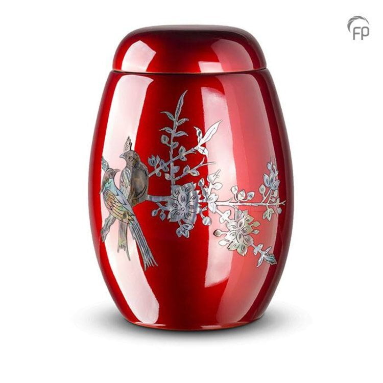 Glasfiber urn bird Glasfiber urn bird