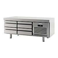 Mesa baja refrigerada con cajones 160 cm GN 1/1 Infrico MSG 1600