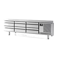 Mesa baja refrigerada con cajones 200 cm GN 1/1 Infrico MSG 2000