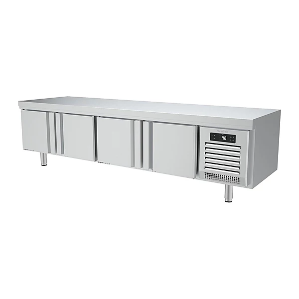 Mesa baja refrigerada con cajones 240 cm GN 1/1 Infrico MSG 2400
