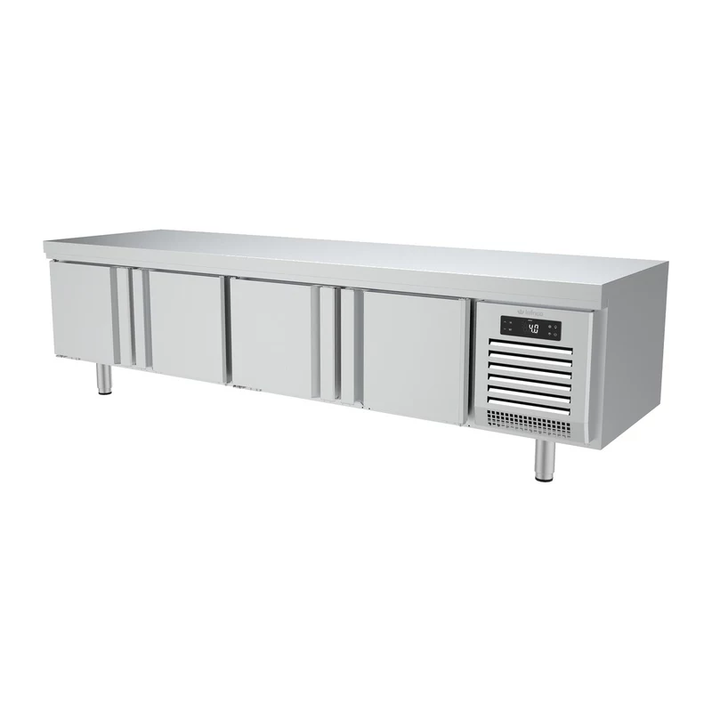 Mesa baja refrigerada con cajones 240 cm GN 1/1 Infrico MSG 2400