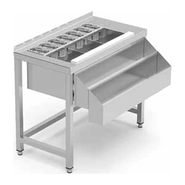 Mesa coctelera para combinados con refuerzo 100x64,5 cm Eratos MCS-100