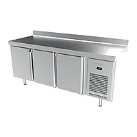 Mesa de congelación 196 cm 3 puertas GN 1/1 Infrico IM 703 PN