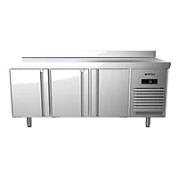 Mesa refrigerada 196 cm 3 puertas GN 1/1 Infrico BMGN 1960 II – vista 2