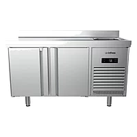 Mesa refrigerada con fregadero 147 cm 2 puertas Infrico BMPPF 1500 II – vista 2