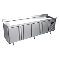 Mesa refrigerada con fregadero 245 cm 4 puertas Infrico BMPPF 2500 II – vista 4