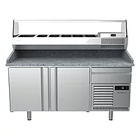 Mesa refrigerada para pizza 174 cm 2 puertas Infrico MP 1740 – vista 2