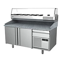 Mesa refrigerada para pizza 174 cm 2 puertas Infrico MP 1740