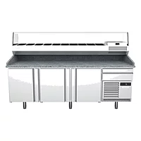 Mesa refrigerada para pizza 230 cm 3 puertas Infrico MP 2300 – vista 2