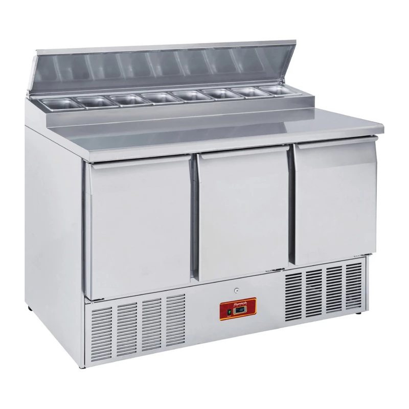 Mesa refrigerada para pizza y ensaladas Savemah MRPG-1400-EN