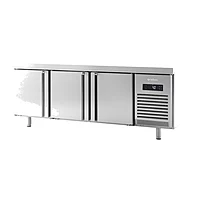 Mesa refrigerada pastelería 600x400 162 cm 4 puertas a dos caras Infrico MR 1620 PDC