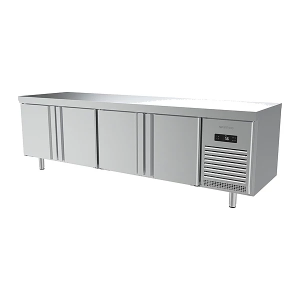 Mesa refrigerada pastelería 600x400 218 cm 3 puertas Infrico MR 2190