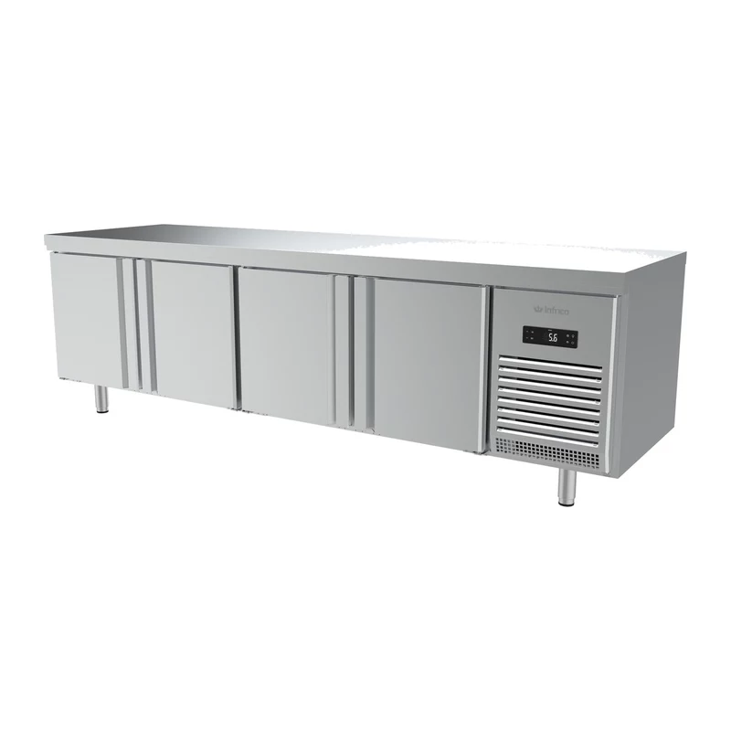 Mesa refrigerada pastelería 600x400 218 cm 3 puertas Infrico MR 2190