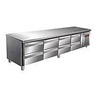 Mesa snack refrigerada con cajones alto 650 Savemah BMNS-2500/65