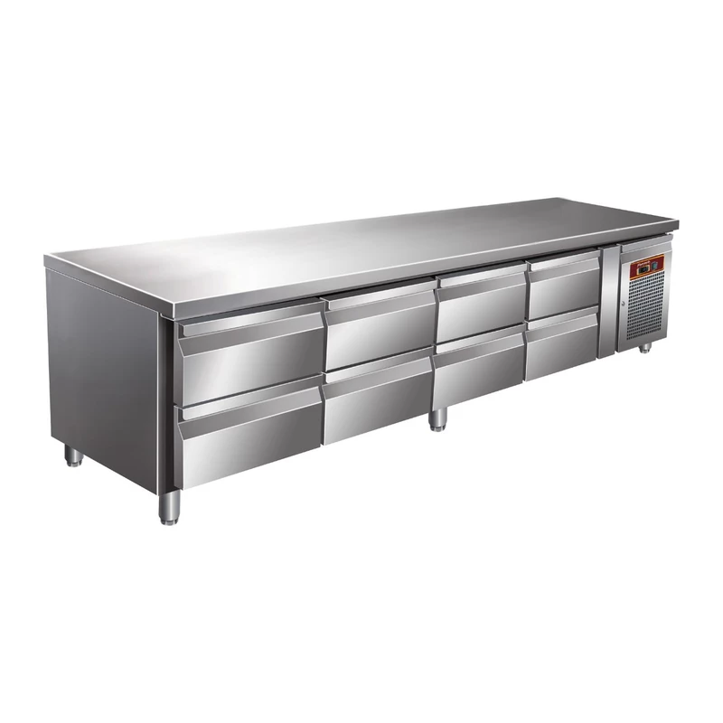 Mesa snack refrigerada con cajones alto 650 Savemah BMNS-2500/65