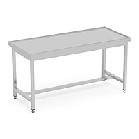 Mesa de trabajo central inox sin estante 180x70 Eratos MCSD70-180